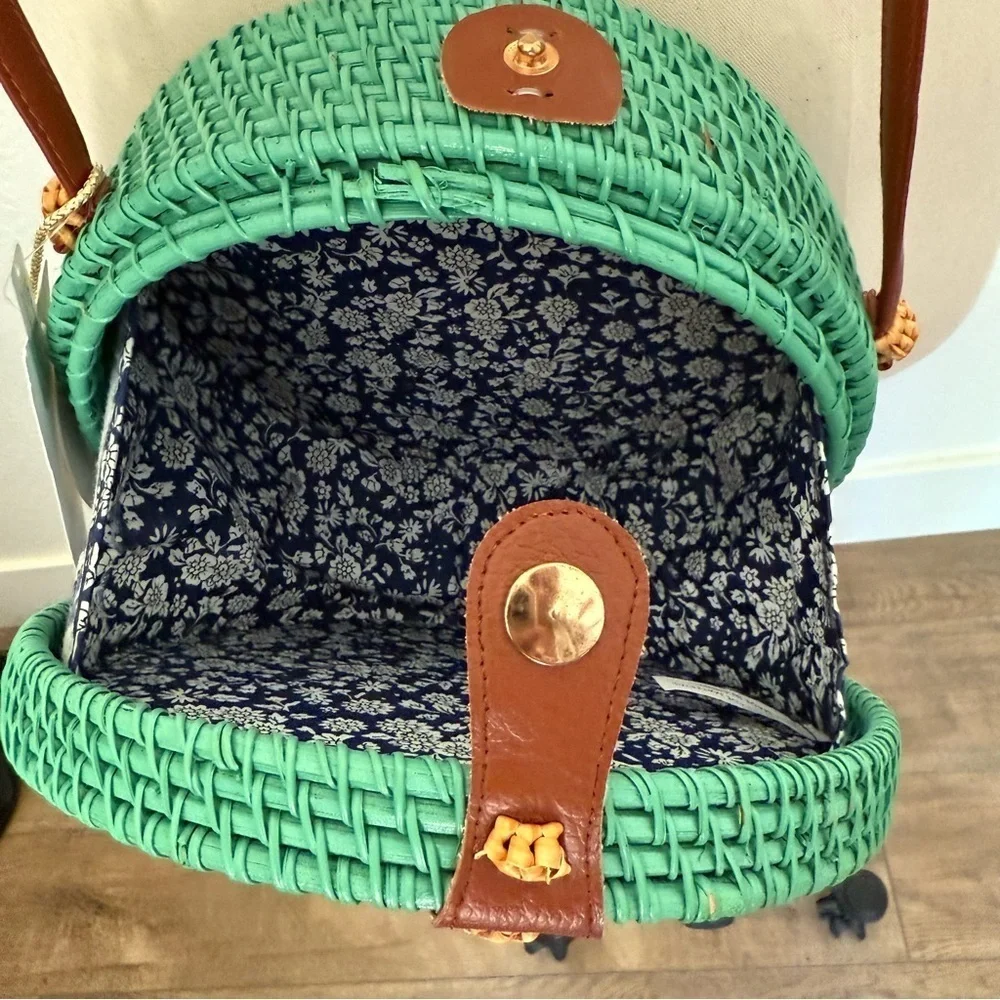 Rattan Imoshion Vegan Purse~NWT